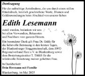 eine Anzeige