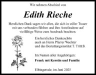 eine Anzeige