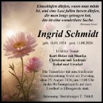 eine Anzeige