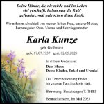 eine Anzeige