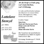 eine Anzeige
