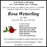 eine Anzeige